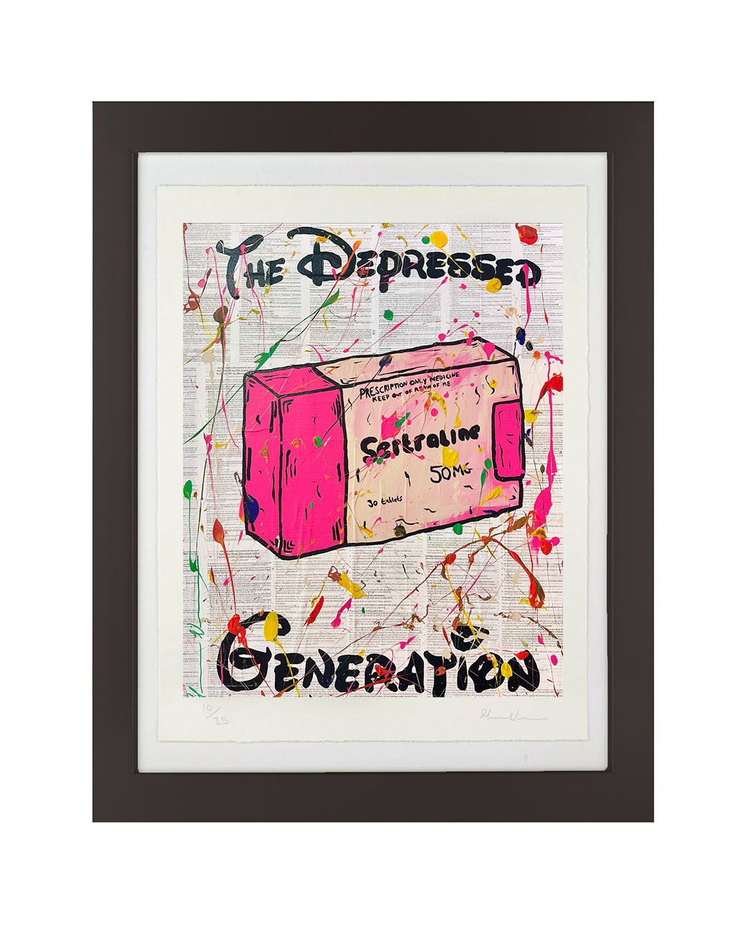 "The Depressed Generation" Limited Edition Print